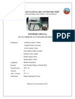 Informe Del H y Serie de Actividades de Metales