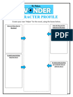 Character Profile Blank Template