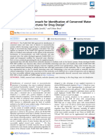 Jukič Et Al 2020 Probis H2o MD Approach For Identification of Conserved Water Sites in Protein Structures For Drug