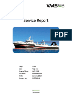 2177365-1 Service Report - Juvel - CAT 3508 Top-End