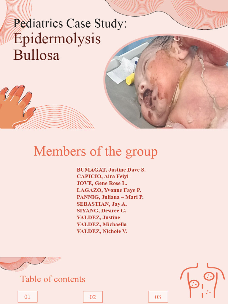 Epidermolysis Bullosa Final | PDF