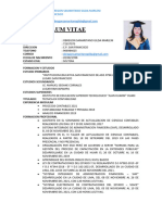Curriculum Vitae Gilda Obregon