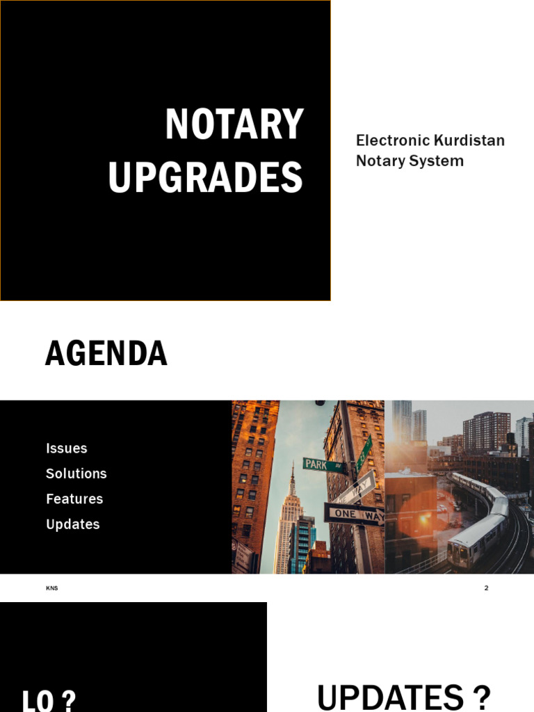 Notary System Upgrades Overview | PDF | Business | Computers