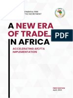 AfCFTA FACTSHEET A NEW ERA OF TRADE IN AFRICA
