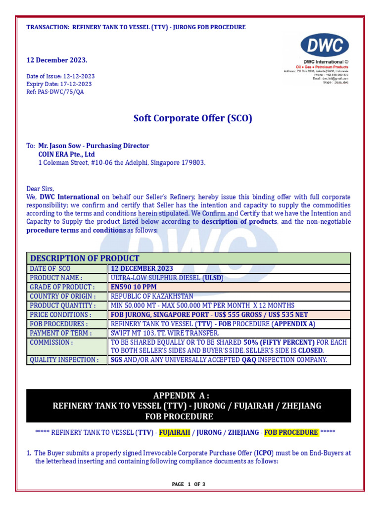 B0018 sco coin en590 10ppm ttv fob jurong 15dec2023 pdf