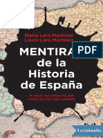 Mentiras de La Historia de Espana - Maria Lara Martinez
