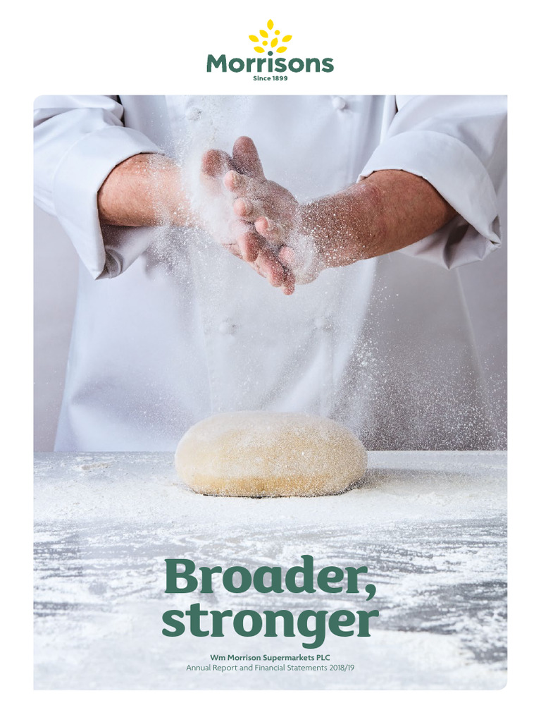 Morrisons Annual Report 2019 PDF Customer Retail