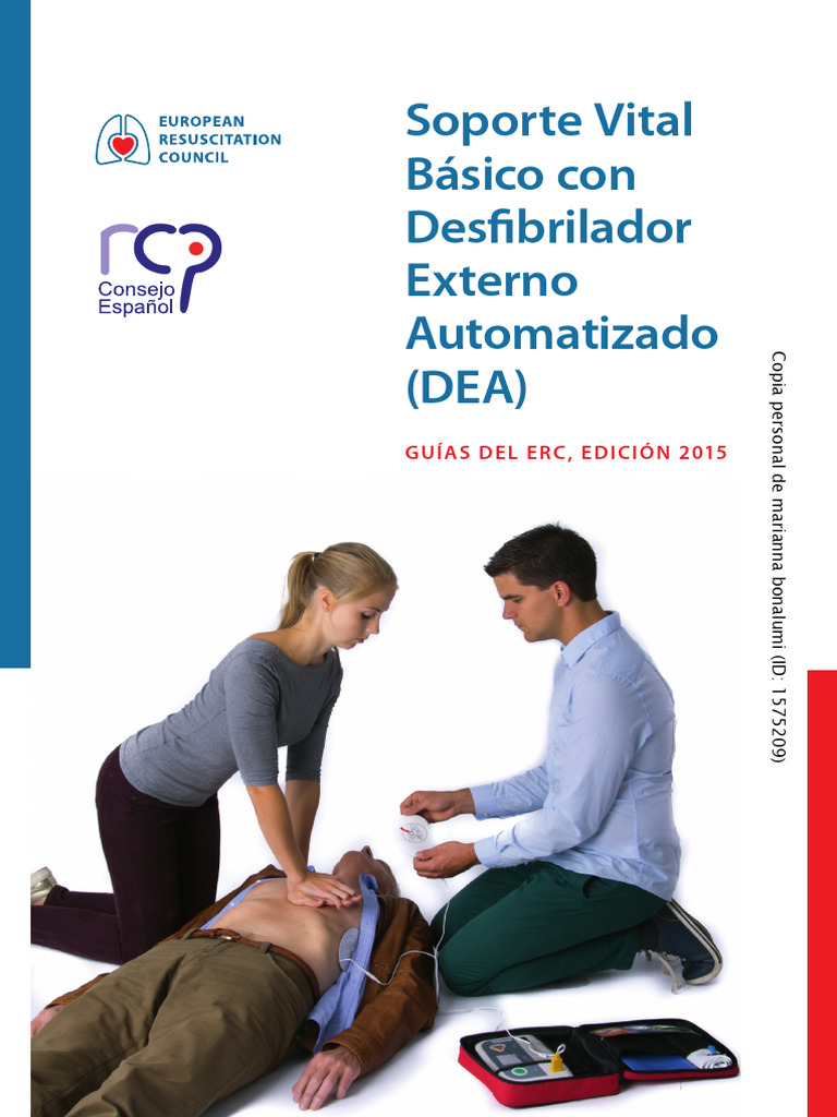 Curso DEA Desfibrilador | PDF | Reanimación cardiopulmonar | Paro cardíaco