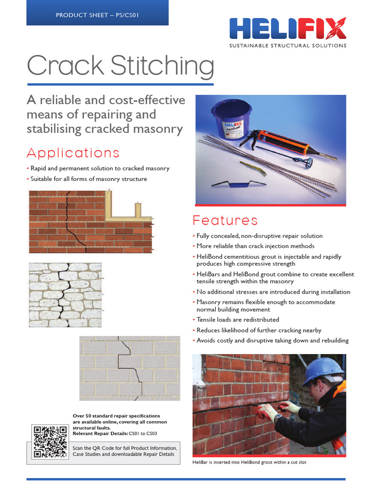 CS01 Crack Stitching | PDF