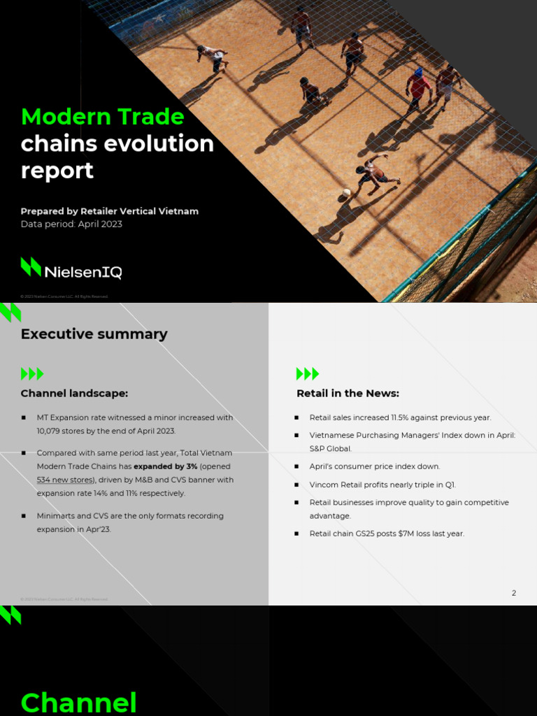 Vietnam Modern Trade Chain Report 2023 | PDF | Retail | Supermarket