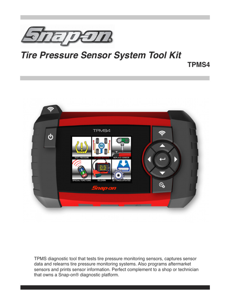 Tpms4 User Manual Pdf Hazards Safety