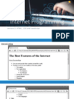 Internet Programming - 02
