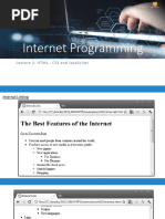 Internet Programming - 02