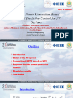 Flexible Power Generation Based On Model Predictive Control For PV Systems