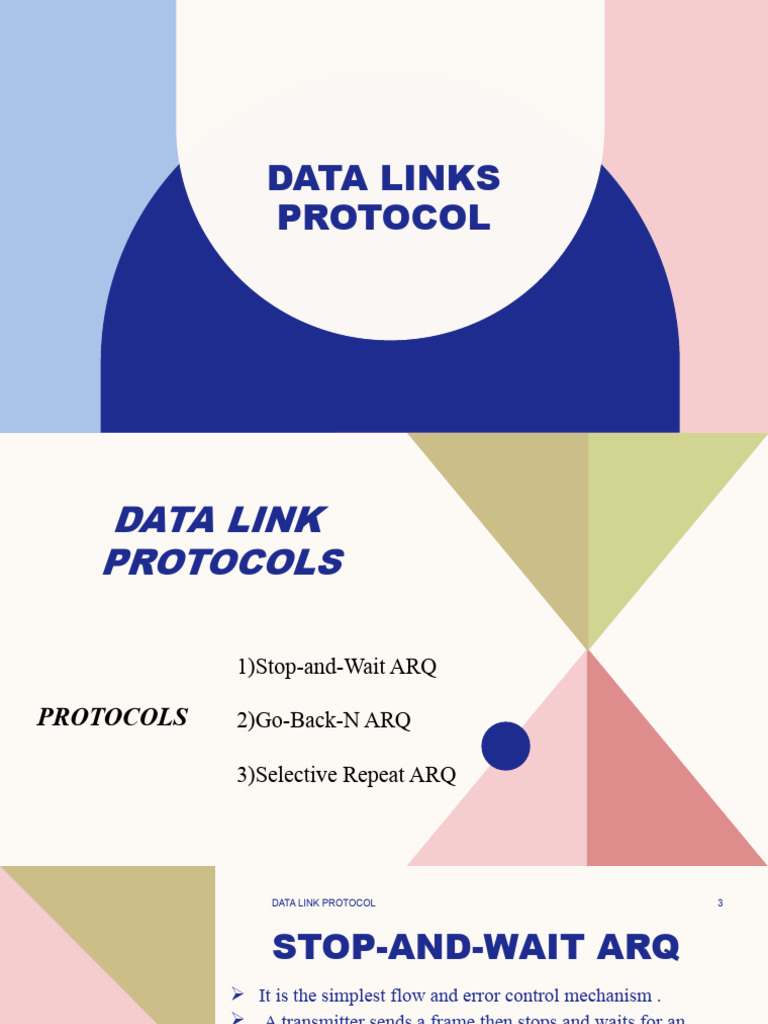 Overview of ARQ Protocols in Data Links | PDF | Transmission Control ...