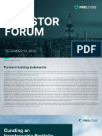 PLD+Investor+Forum+2023+ +Full+Presentation