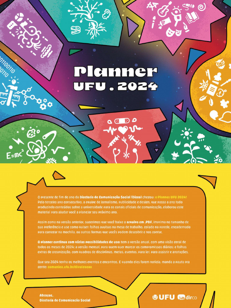 Planner UFU 2024 Comprimido PDF