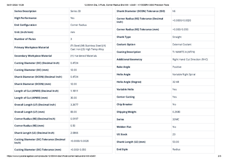 Sgs Kyocera 43451 Pdf Procedural Knowledge Manufactured Goods