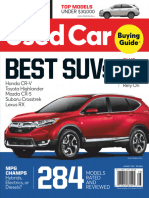 Consumer Reports Used Car Buying Guide – August 2019