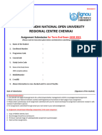 Guidelines For Submission of Assignments TEE June 2021-FirstPage