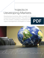 Capex Projects in Developing Markets