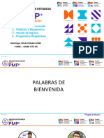Presentacion Sesión Bienvenida Grupo Estudios PMP PERU