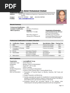 Resume