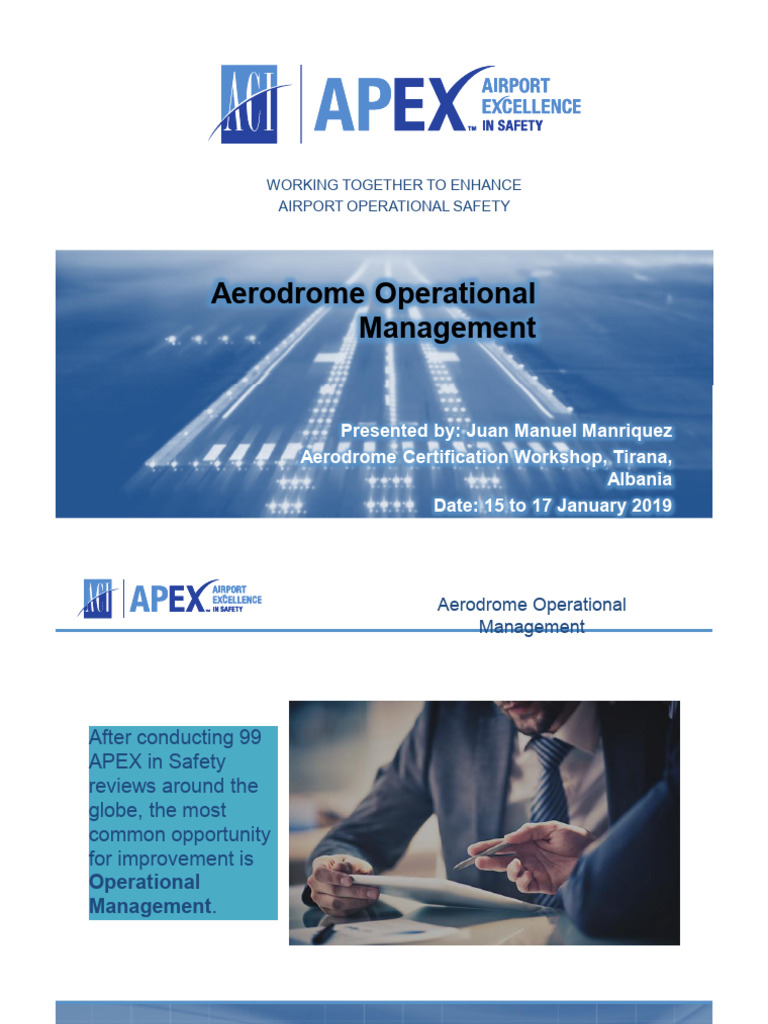 Aerodrome Operational 11 | PDF | Airport | Risk