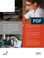 CIPD Associate Diploma in People Management brochure