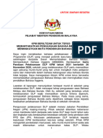 KM - KPM - KPM Beriltizam Untuk Terus Memartabatkan Penguasaan Bahasa Melayu Dan Meningkatkan Mutu Pendidikan Bahasa Inggeris