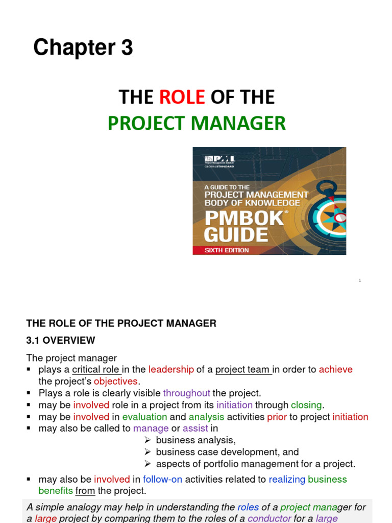 Understanding Project Manager Roles | PDF | Career & Growth | Business
