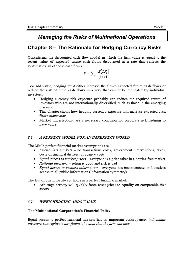 Ibf Notes Chapter 8 Pdf