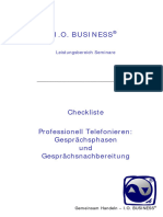 Checkliste Professionell Telefonieren Gespraechsphasen Und Gespraechsnachbereitung