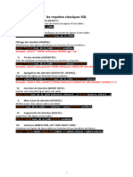 Les Requêtes Classiques SQL