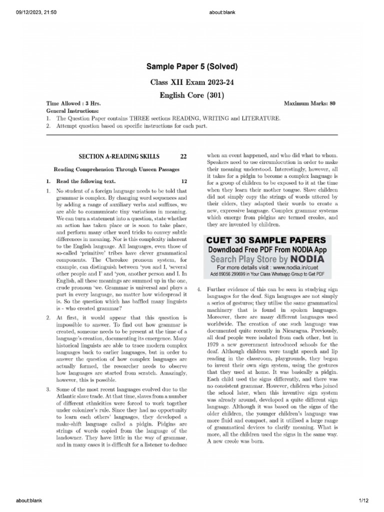 Eng SP 5 | PDF