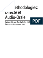 Le Bulletin Didactique - Les Methodologies Directe Et Audio Orale