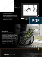 Case Study of Brompton Bicycle