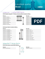 UF IntegraTec UF Product Matrix Poster 45 D04450 en