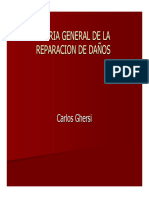 TERORIA DE REPARACIÓN DE DAÑOS  - Dr. Ghersi (3-Sept.)