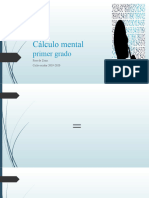 Cálculo Mental 1°