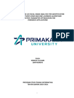 IT Forensics Science - Review Jurnal Face Recognition System With Artificial Intelligence