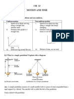 CH-9 Motion and Time