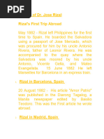 Travels of DR Jose Rizal - 011851