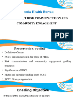 Basics of RCCE