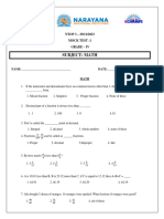 G4 Ntop-3 Math Test Paper