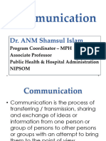 5a Communication Dr-Shamsul 30-July-2021