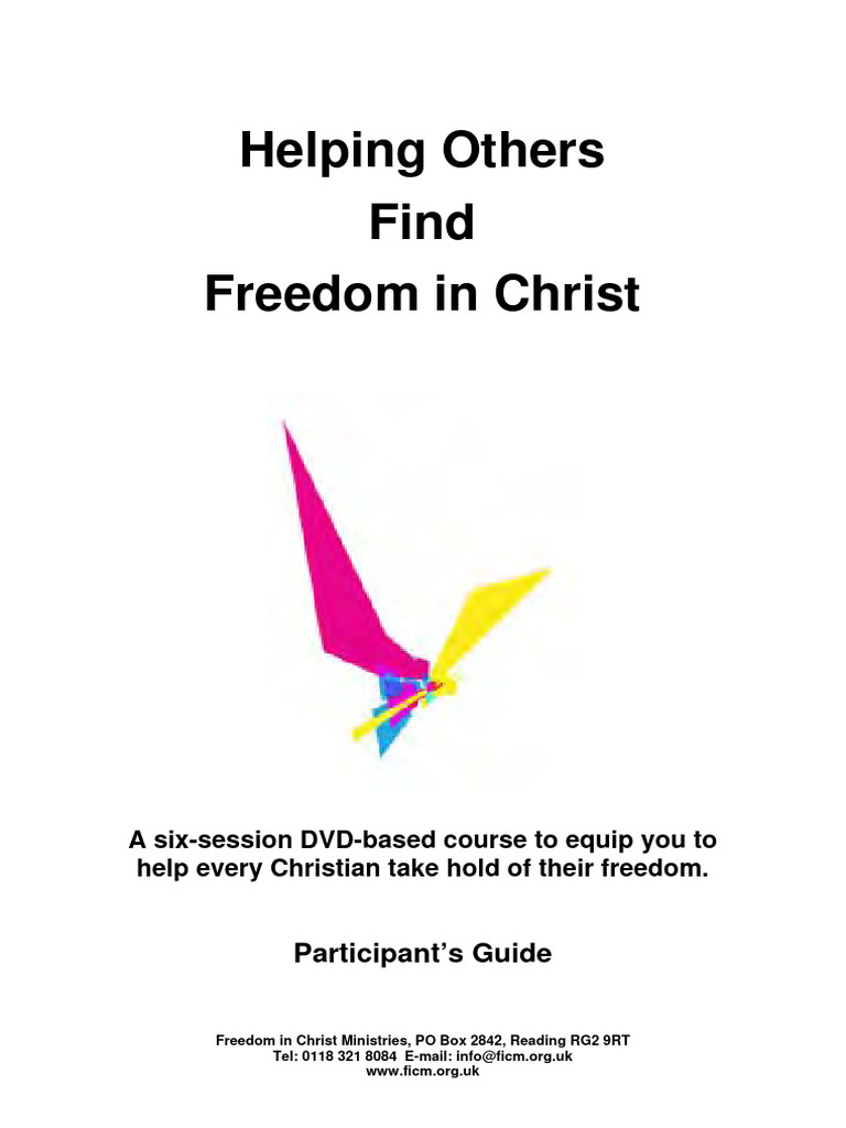 Steps to Freedom in Christ Course Guide | PDF