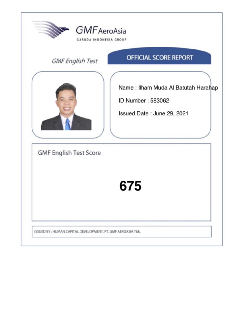 Ilham, Toefl | PDF