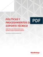 Techincal Support Policy and Procedures - ES
