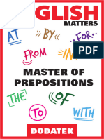 Master of Prepositions